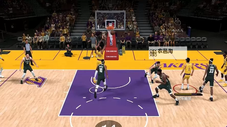 NBA2KOL2怎么空接传球技巧详解图1