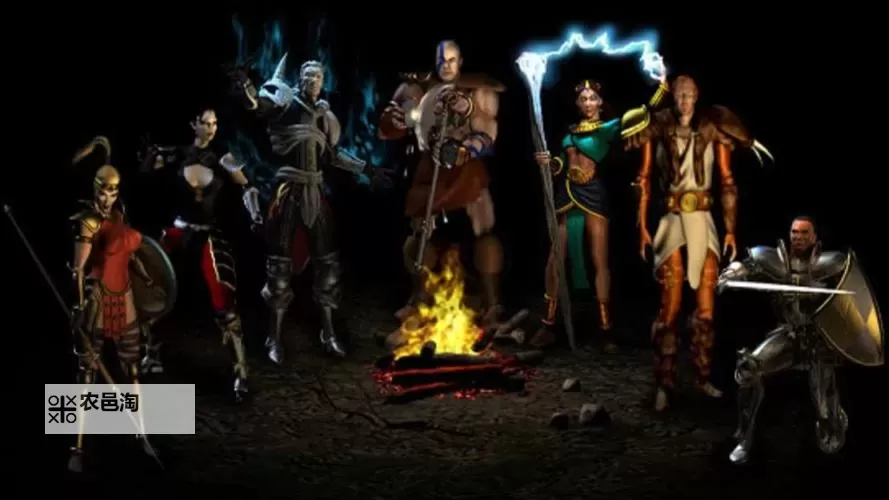 探索经典魅力:单机游戏暗黑破坏神2的传奇世界图1