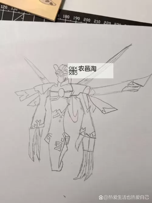 虚空恐惧简笔画:神秘恐怖的简洁表现艺术图1