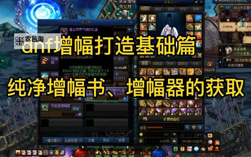 DNF纯净的增幅书怎么用?详细攻略与使用方法指南图2