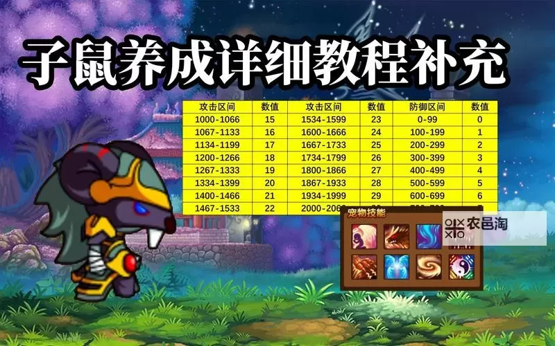 造梦西游3子鼠怎么得:获取子鼠的详细攻略图1