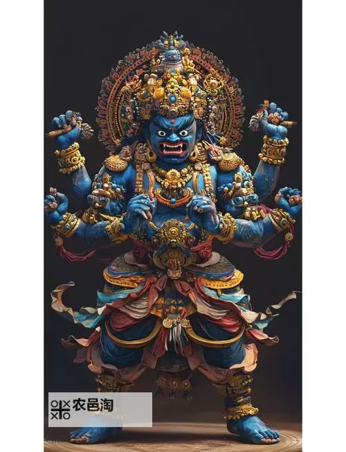 大黑天神是邪神吗:它在神话中的角色与象征分析图1