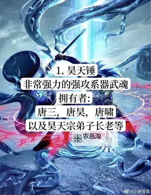 斗罗四部曲最强武魂排名:全面解析最强武魂榜单图1