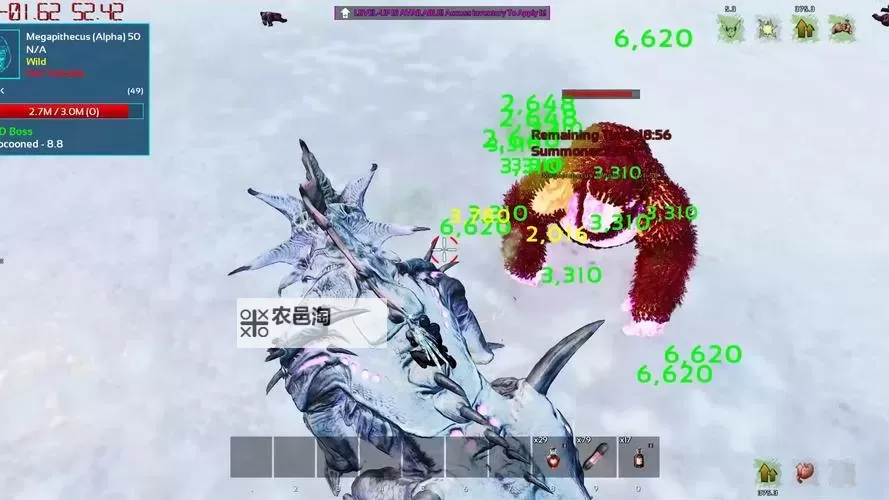 《方舟生存进化》畸变DLC最终BOSS单人打法图1