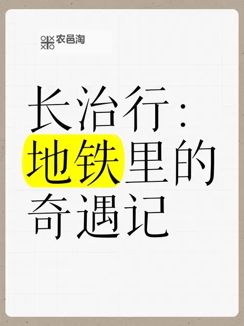 坐地铁车被高C短文:都市中的奇遇与思考图1