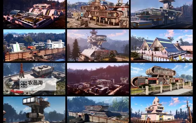 《辐射4》奇观岛别墅建筑作品展示 奇观岛怎么建设图1