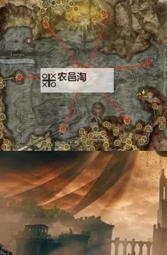 黄金树之影地图 艾尔登法环DLC全收集地图上线图1