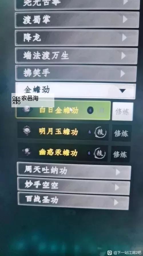 《下一站江湖2》万剑流玩法分享图1