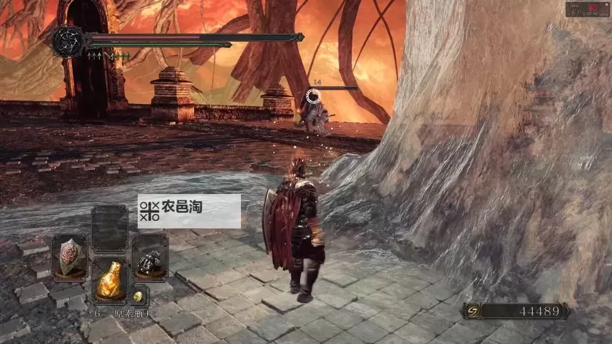 《黑暗之魂3》DLC2快速通过箭阵方法说明 DLC2怎么过箭阵图1