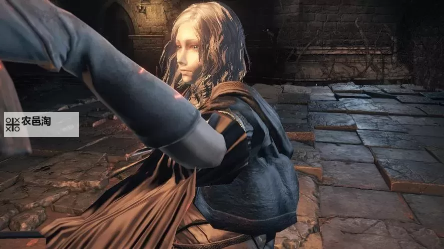 《黑暗之魂3》金发美女捏脸数据 妹子捏脸数据图1