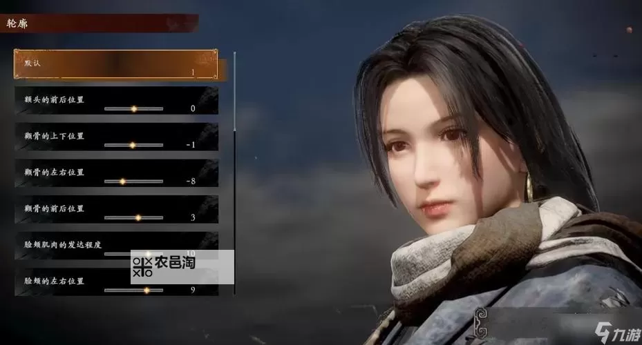 《卧龙苍天陨落》蒂法捏脸数据分享图1