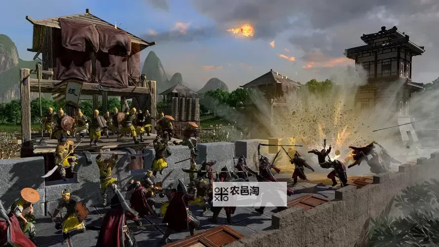 《三国全面战争》钓野伏双杀骑兵战法分享图1