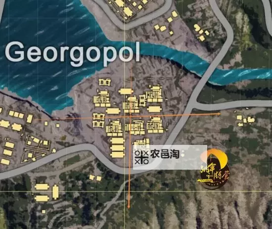 《绝地求生大逃杀》G港资源分布图 G港刷车及资源点图1