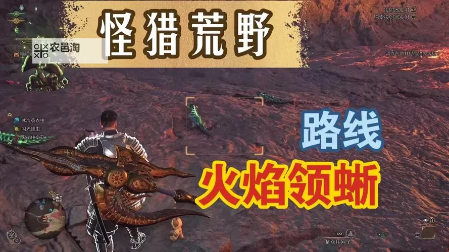 《怪物猎人荒野》足迹蜥蜴在哪抓 足迹蜥蜴捕获教程图1