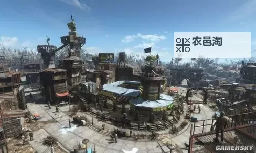 《辐射4》世博馆建造欣赏 辐射4世博馆建设一览图1