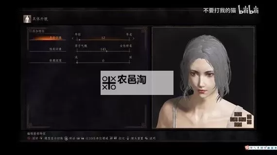 《黑暗之魂3》窈窕淑女详细捏脸数据分享 窈窕淑女捏脸一览图1