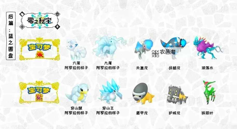 《口袋妖怪日月》NPC交换宠物一览图1