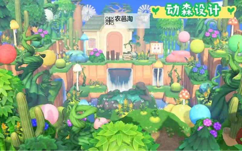 《动物森友会》小动物院子布置参考图1