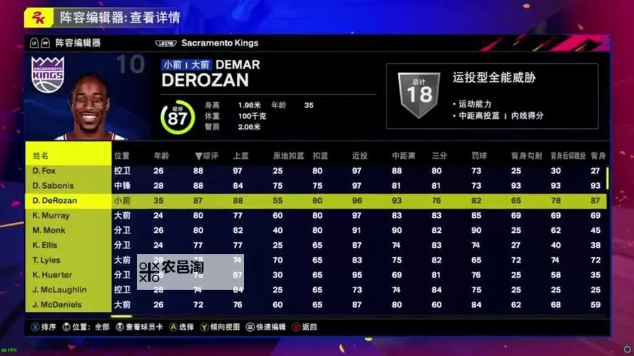 《NBA2K17》高性价比球员图文解析与推荐 哪些球员好用图1