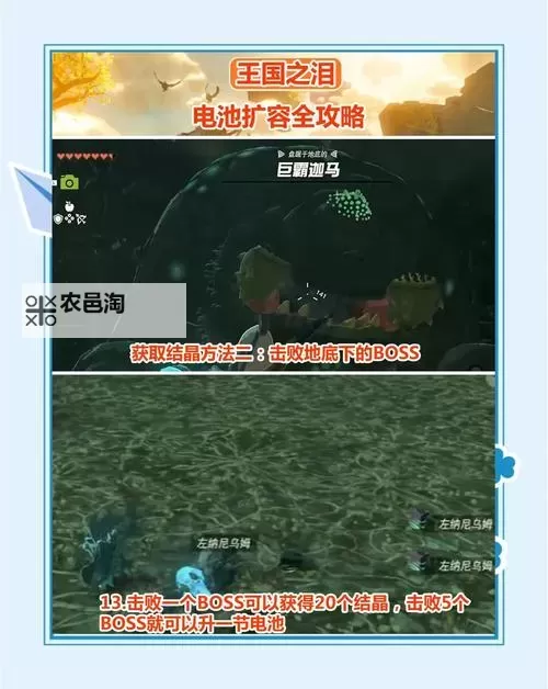 《塞尔达传说王国之泪》电池扩充方法 电池怎么升级图1