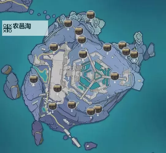 《原神》渊下宫全宝箱点位标注图2