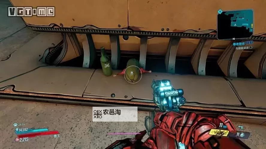 无主之地:前传 隐藏狙击枪彩蛋位置图示图1