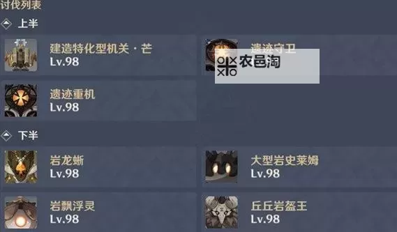 《原神》4.5版本深渊第12层敌人配置与站位一览图2