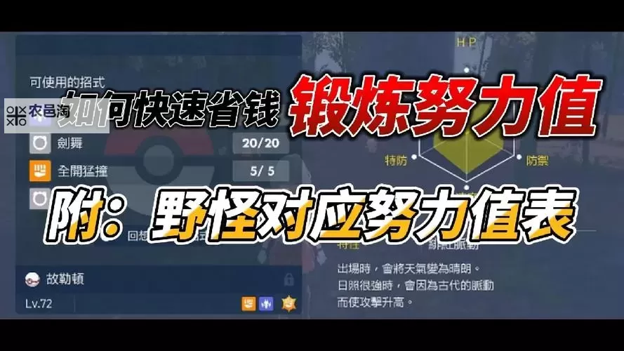 《宝可梦朱紫》努力值分配教程 怎么分配努力值图1