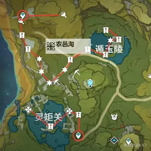 《原神》每日刷怪路线分享图1