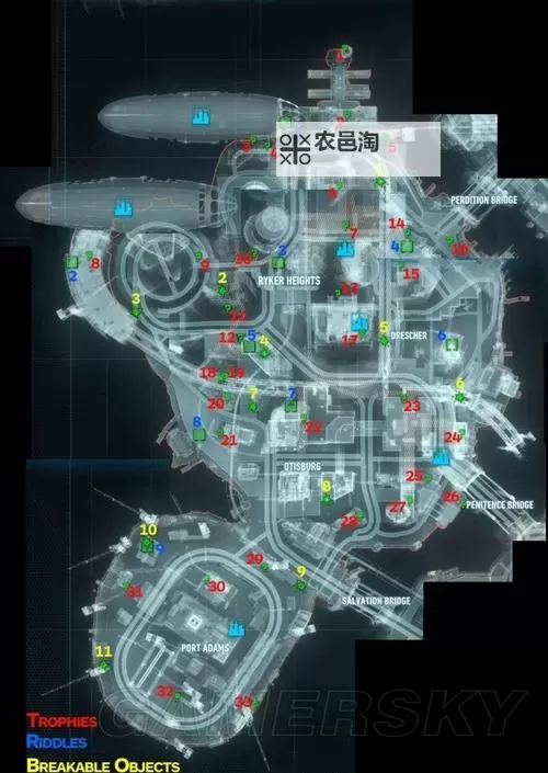 《蝙蝠侠阿甘骑士》谜语人奖杯及谜题任务全图文攻略图1