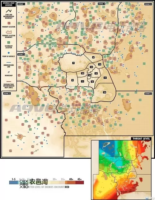 《辐射4》重要地点路线图及商铺特产详解图2