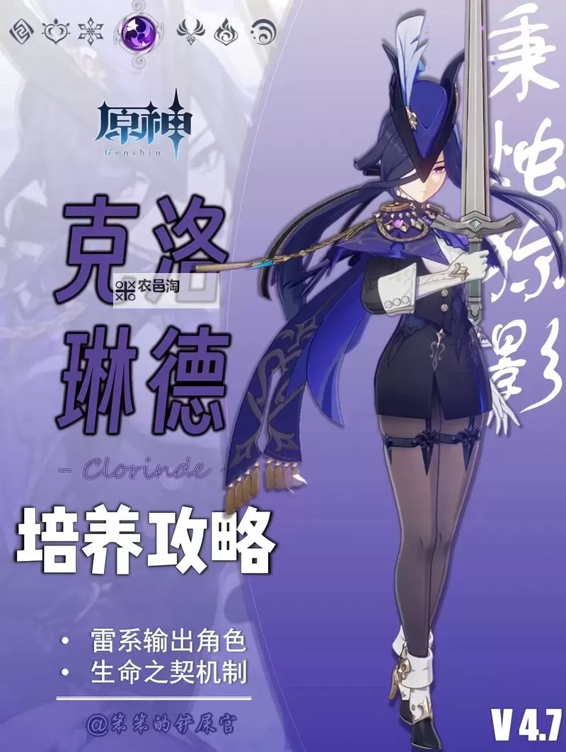 《原神》4.7新角色克洛琳德技能介绍 克洛琳德有什么技能图1