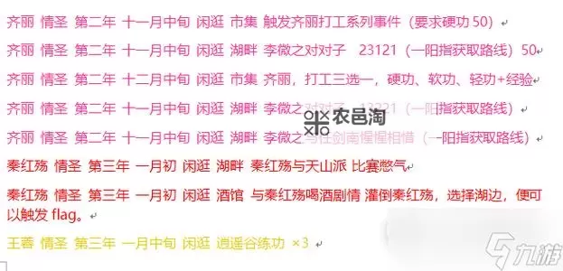 《侠客风云传》武功学习与攻略妹子心得图1