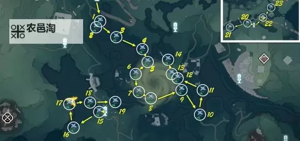 《鸣潮》鸢尾花采集路线推荐 鸢尾花怎么获得图1