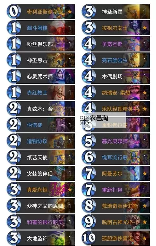 《炉石传说》标准模式40脏牧卡组分享 40脏牧怎么构筑图1