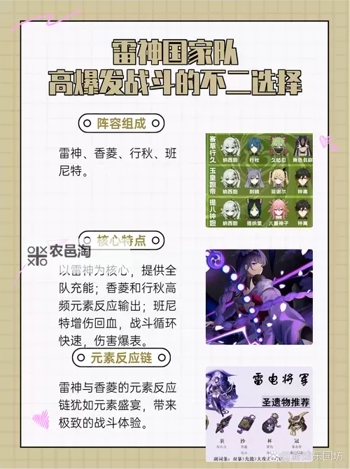 《原神》4.1灵感喷激第三天阵容搭配建议图2