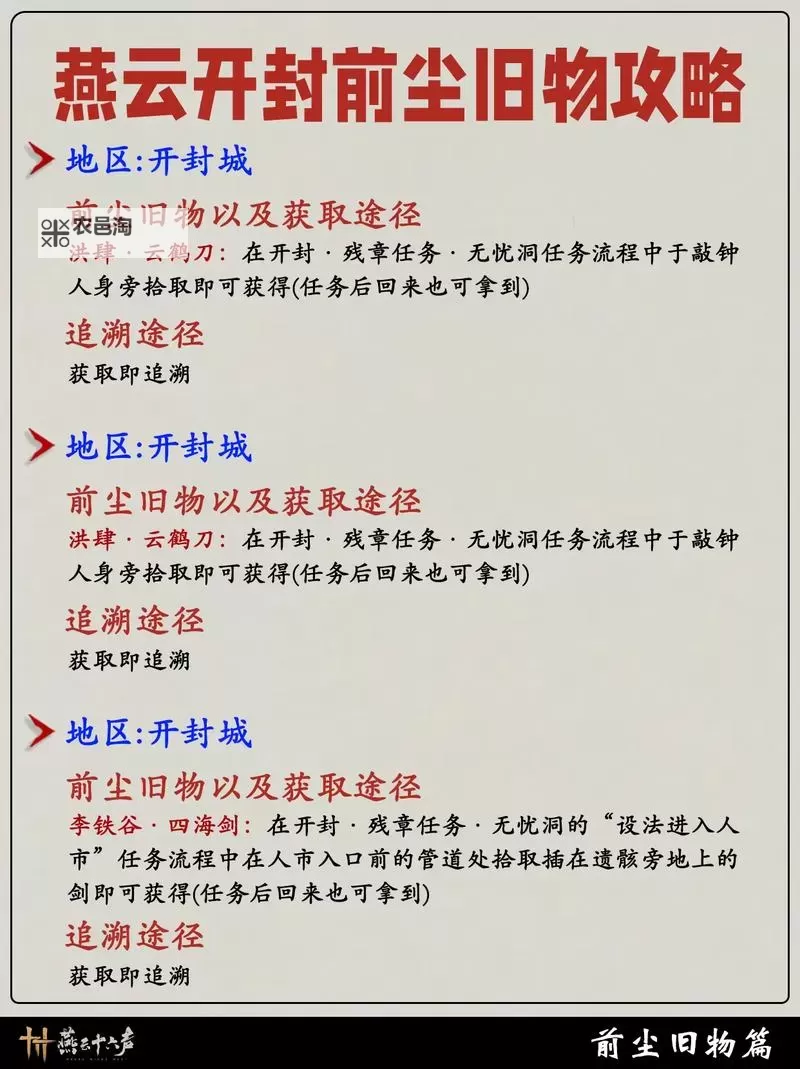 《燕云十六声》1.2版本更新内容一览 开封区域全解锁图1