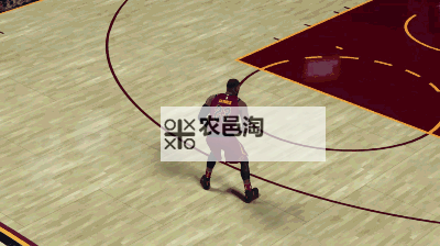 《NBA2K18》节奏运球接突破投篮动图教程图1