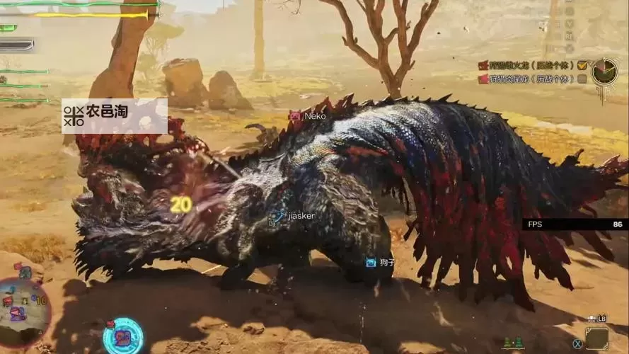 《怪物猎人荒野》炎尾龙何时会歌唱任务攻略及泡歌鸮α素材获取方法图1