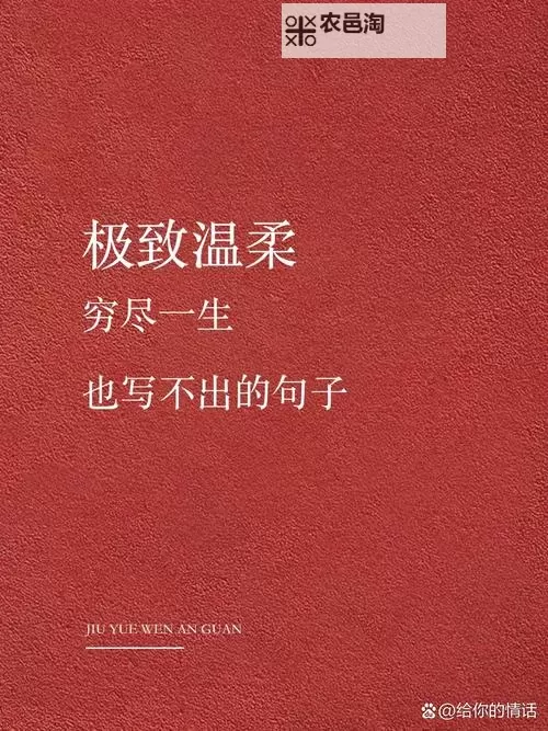 最难留住温柔意：那些难以珍藏的细腻瞬间图1