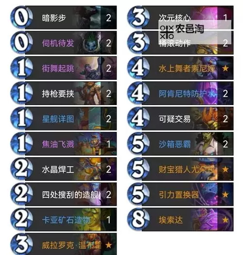 《炉石传说》星舰蛋猎卡组构筑分享图1