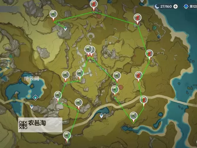 《原神》清心收集路线推荐 3.5清心获取方法图1