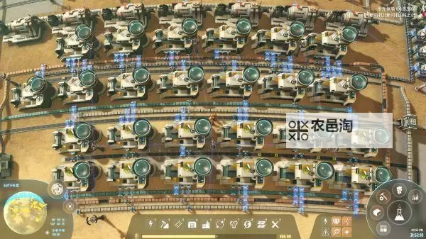 《戴森球计划》混线分拣环球总线式布局思路图1