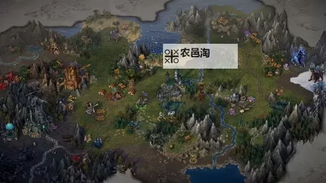 魔法门10:传承 地狱边境地图攻略图1