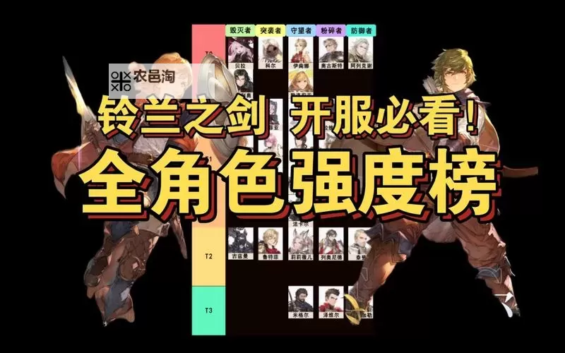 《铃兰之剑》开荒角色推荐图1