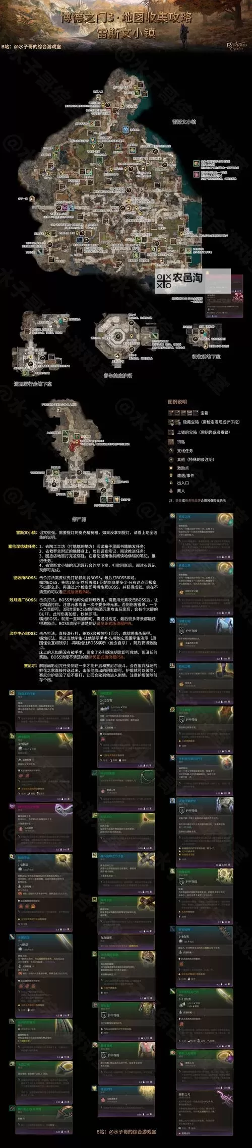 《博德之门3》瑰晨修道院区域探索指南图1